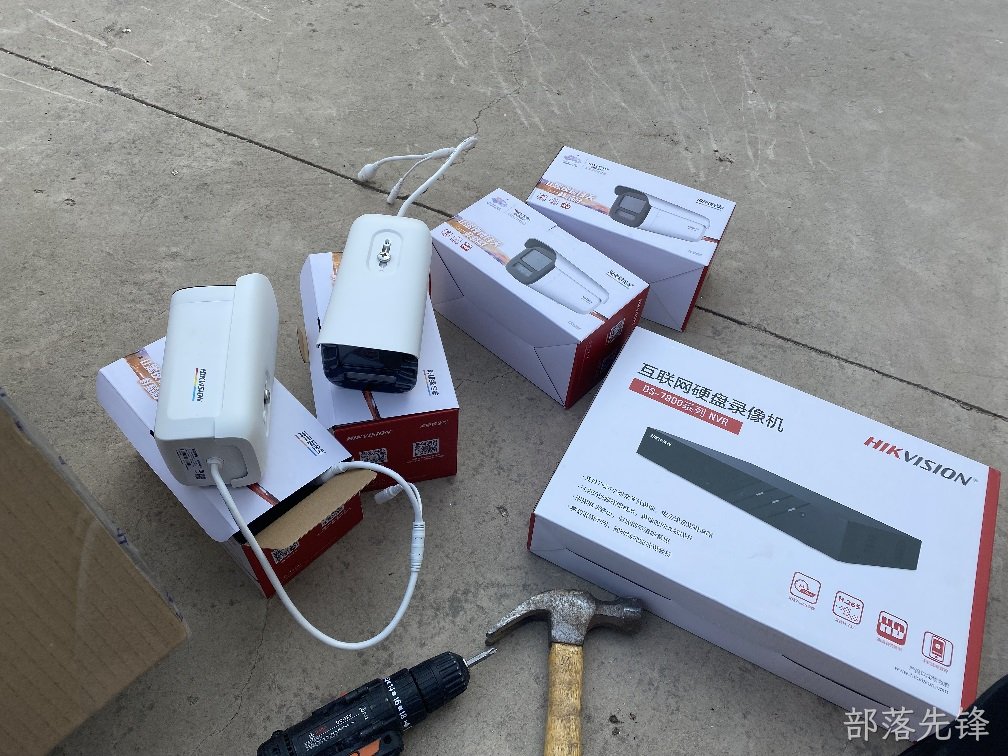 咸阳某别墅视频监控部署