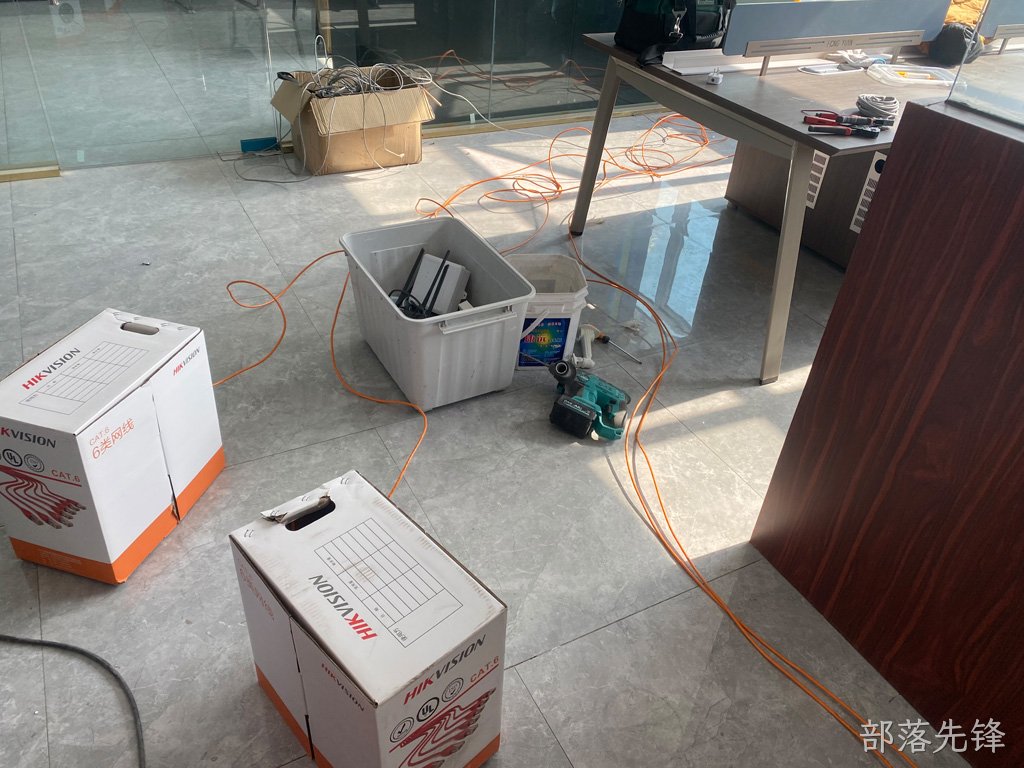 咸阳某公司网络综合布线